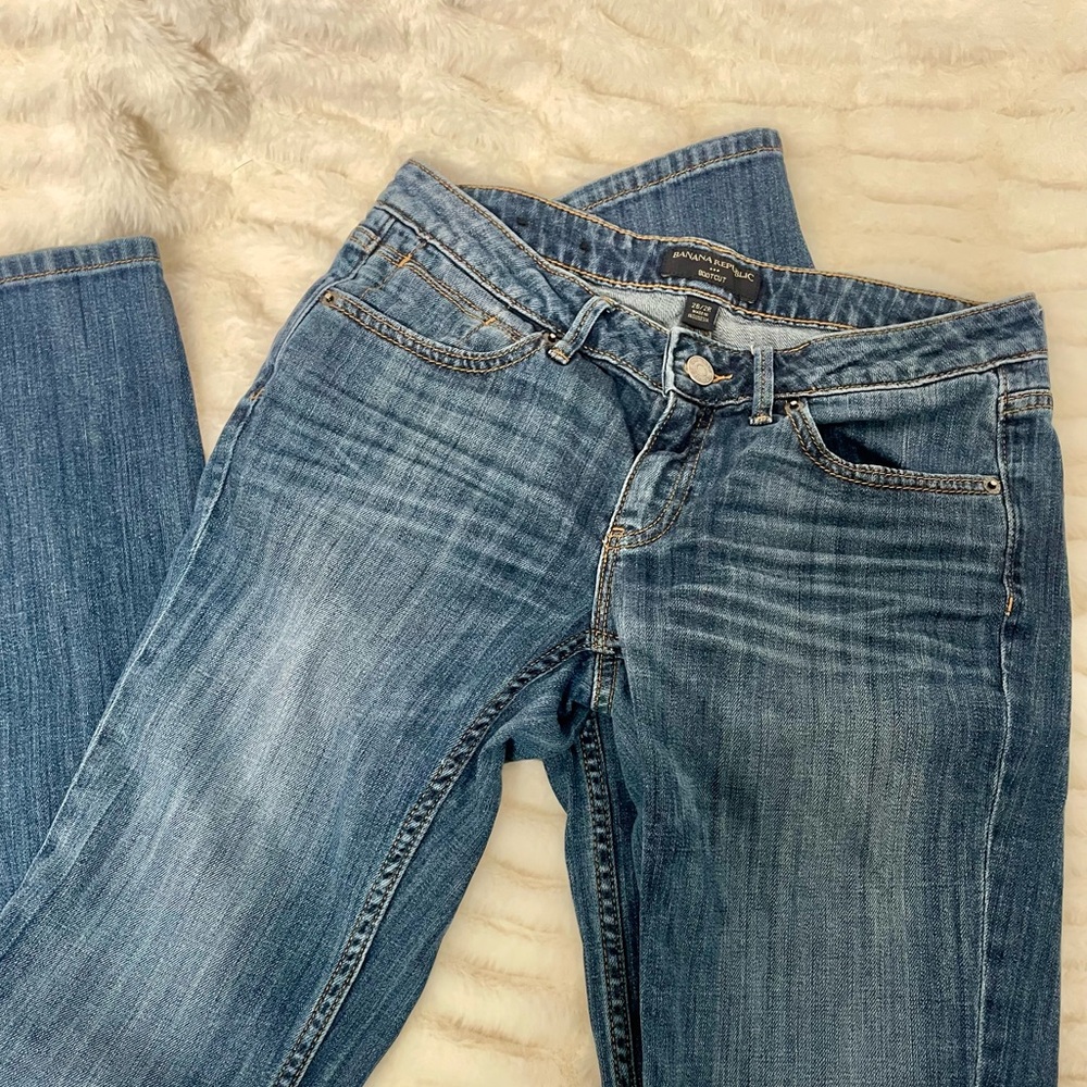 Banana Republic boot cut jeans with pockets